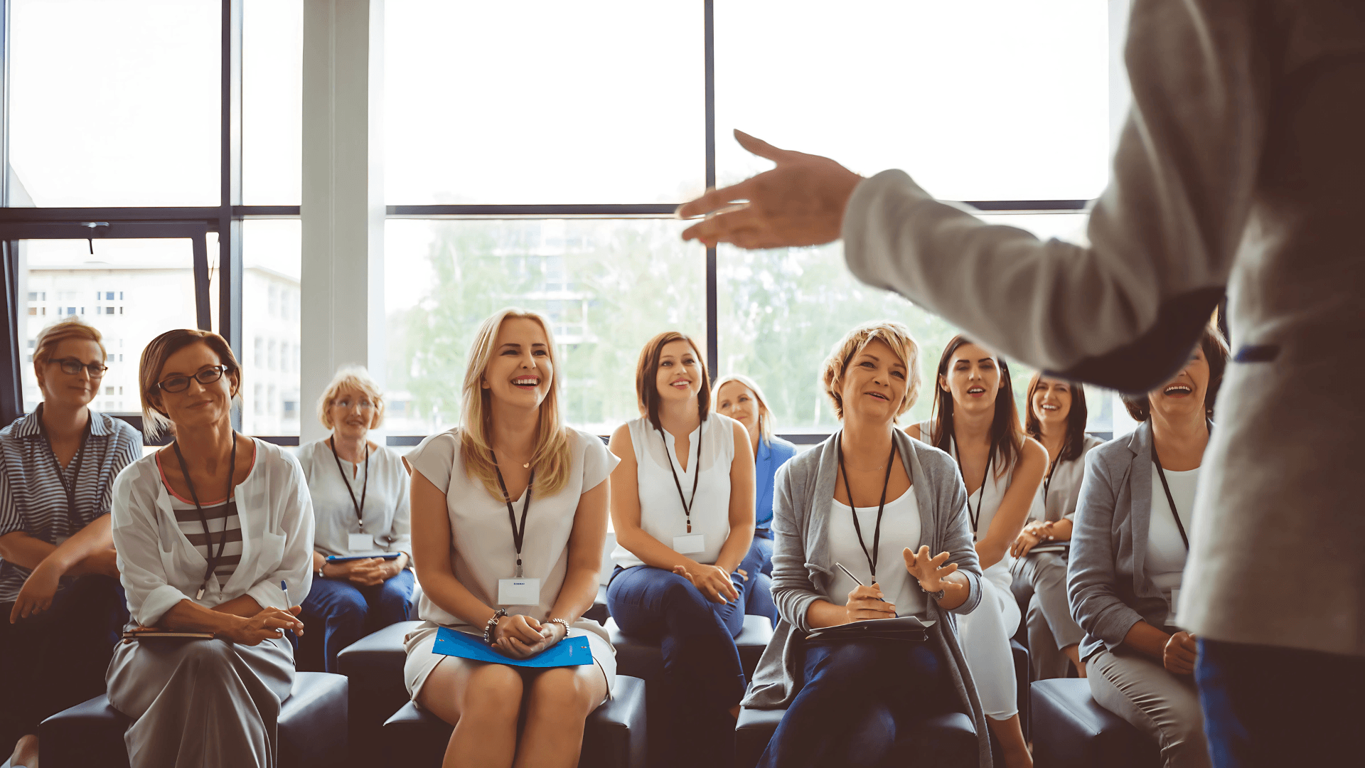 Educators collaborating together